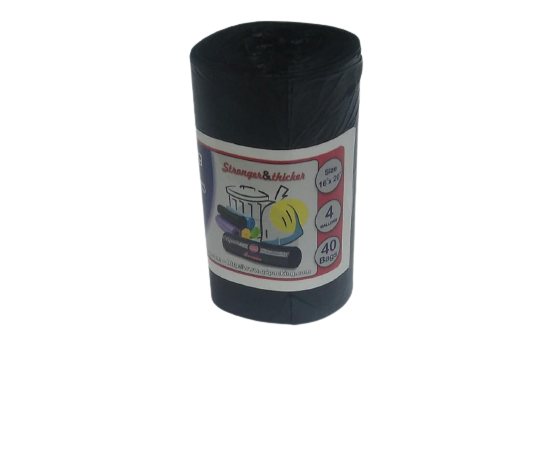 Low Density Black Trash Bag 4Gallon 